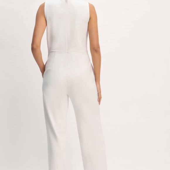 EVERLANE The Dream Jumpsuit IN WHITE SIZE SMALL - Picture 5 of 12
